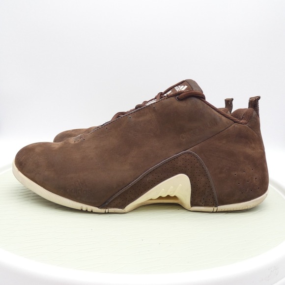adidas Other - Vintage Adidas Chromium 678599 Mens US 13 Basketball Shoes Brown Leather Sneaker